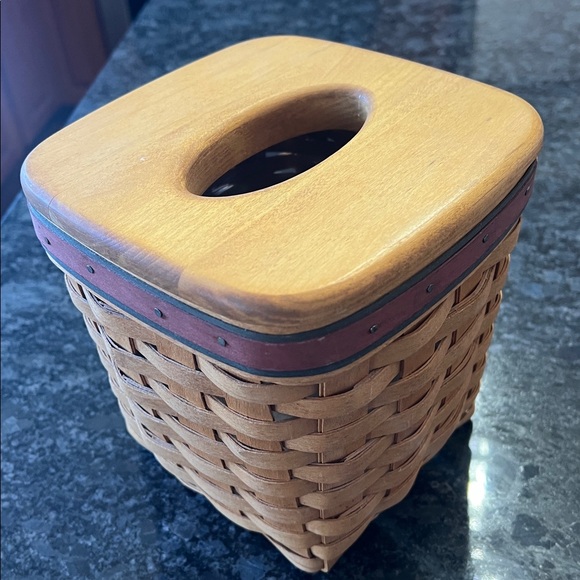 Longaberger Tall Tissue Box - Picture 2 of 4